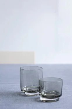 valerie_objects Inner Circle tumbler, 4 pcs, 15 cl, smokey grey