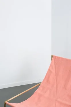 valerie_objects Rocking Chair, brass - pink