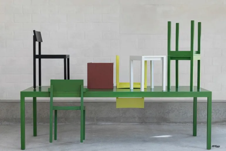 valerie_objects Silent chair, sun