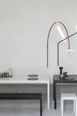 valerie_objects Silent dining table, S, coal