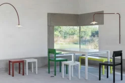 valerie_objects Silent stool, clay