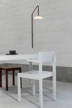 valerie_objects Silent stool, clay