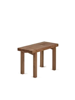 valerie_objects Solid bench, 65 cm, walnut