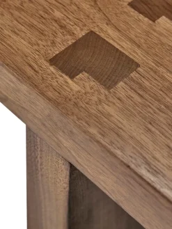 valerie_objects Solid bench, 200 cm, walnut