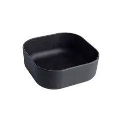 Venandi Design Pet Bowl, charcoal black