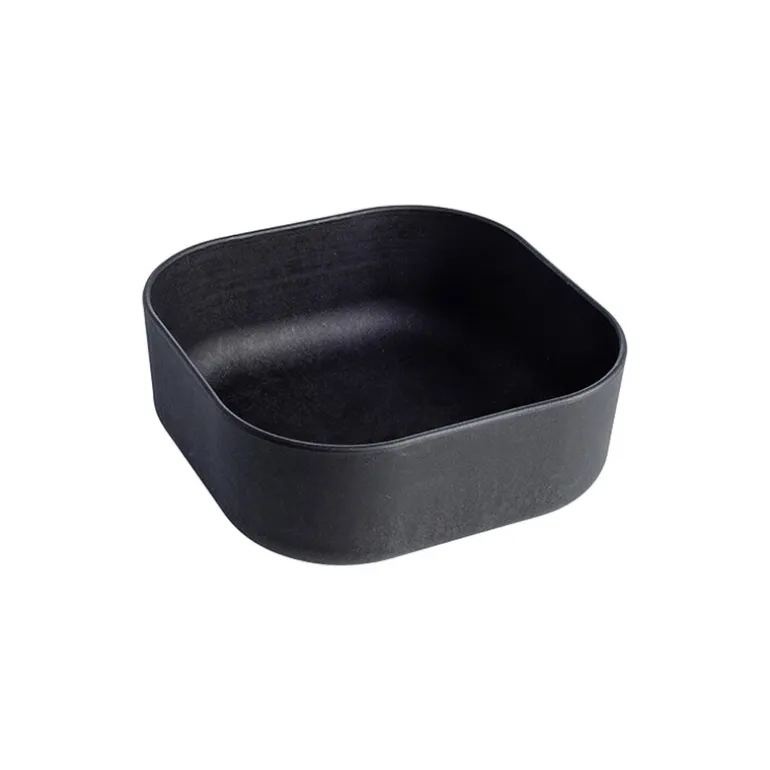 Venandi Design Pet Bowl, charcoal black