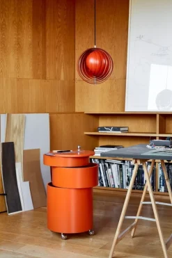 Verpan Barboy trolley, orange