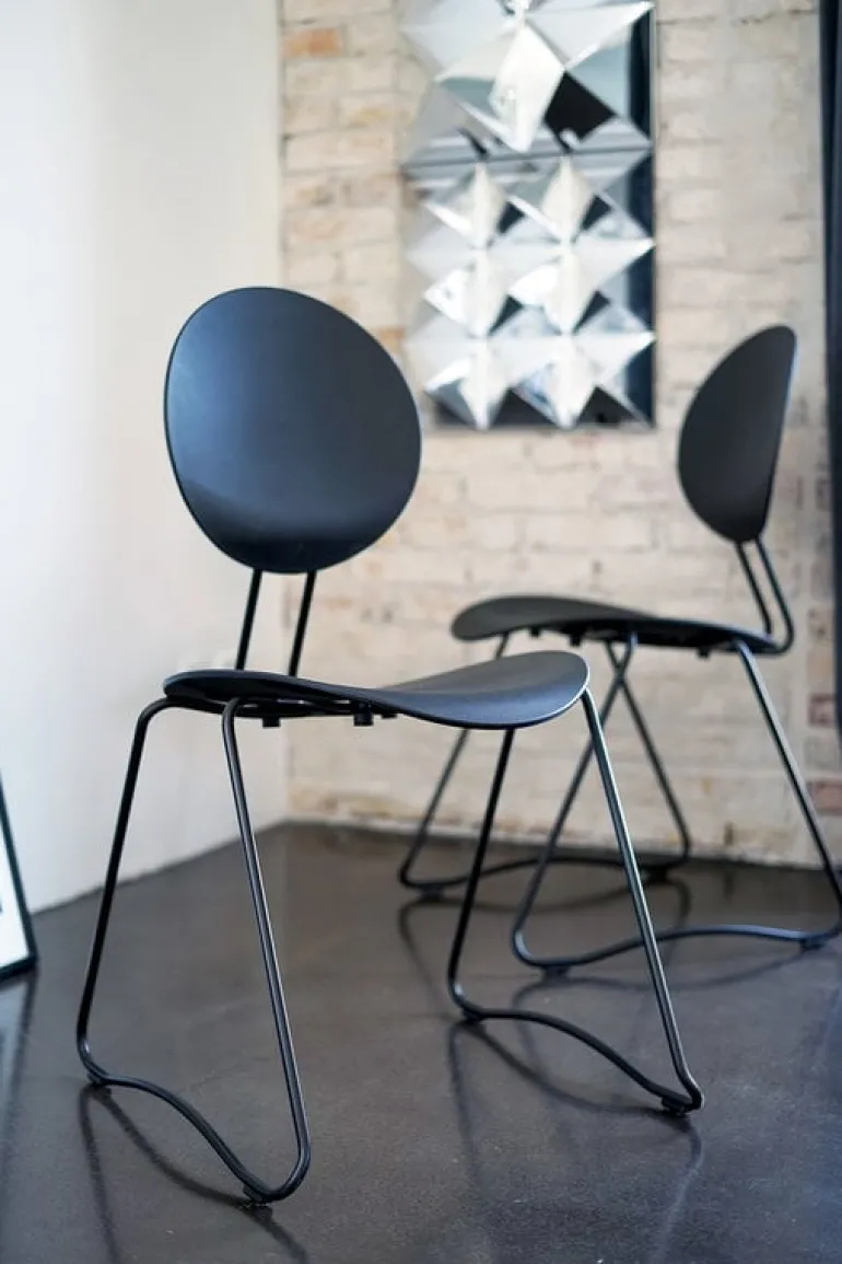 Verpan Flex chair, black