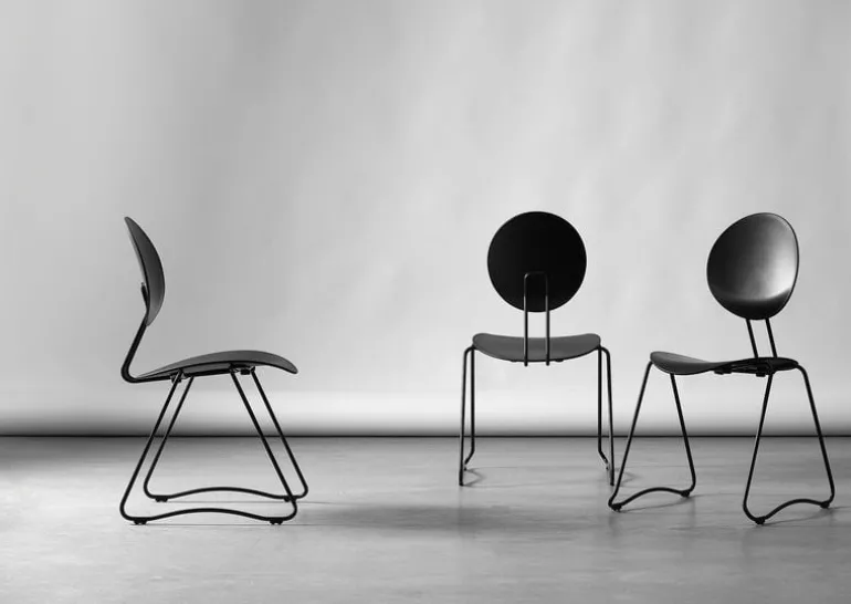 Verpan Flex chair, black