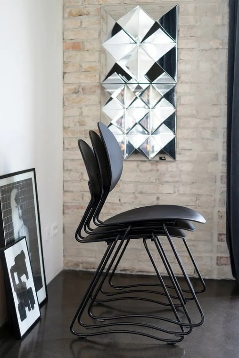 Verpan Flex chair, black