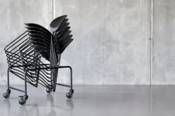 Verpan Flex chair, black