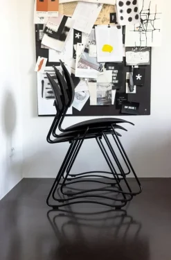 Verpan Flex chair, black