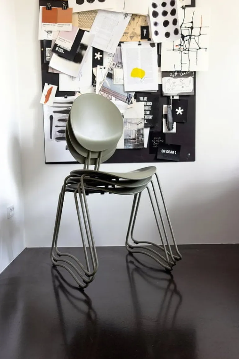 Verpan Flex chair, grey