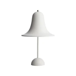 Verpan Pantop Portable table lamp 18 cm, matt white