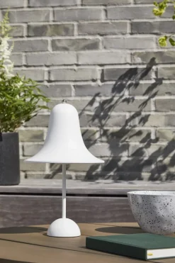 Verpan Pantop Portable table lamp 18 cm, matt white