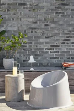 Verpan Pantop Portable table lamp 18 cm, matt white