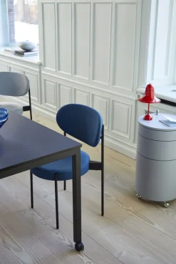 Verpan Pantop Portable table lamp 18 cm, bright red