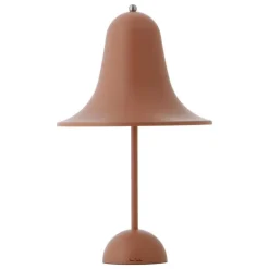 Verpan Pantop Portable table lamp 18 cm, matt terracotta