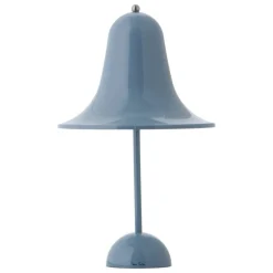Verpan Pantop Portable table lamp 18 cm, dusty blue