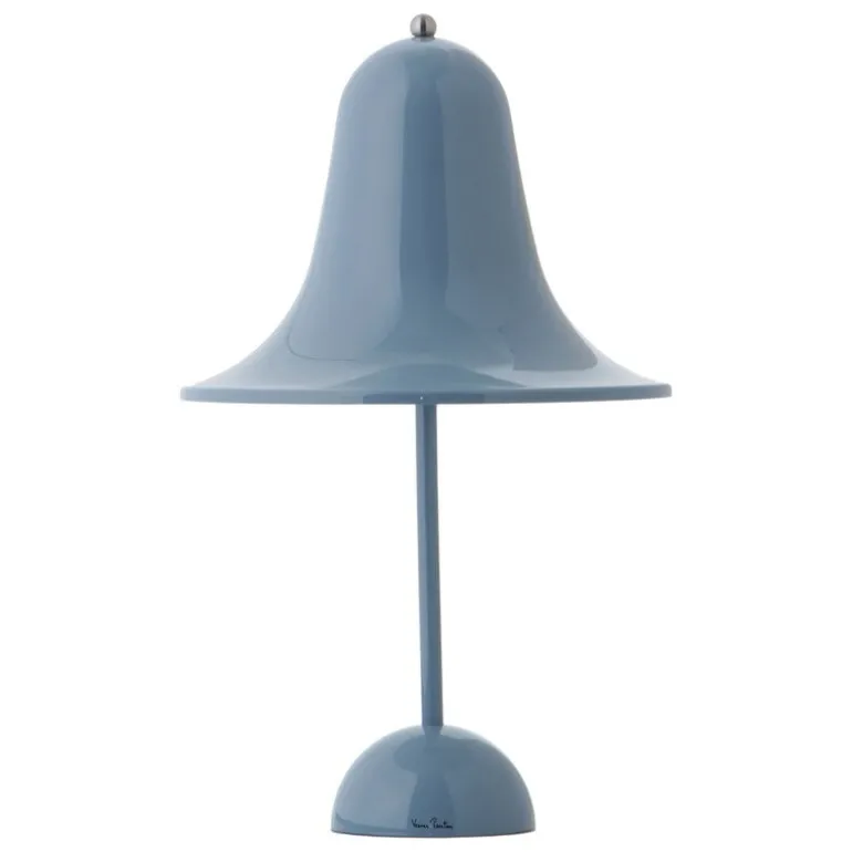 Verpan Pantop Portable table lamp 18 cm, dusty blue