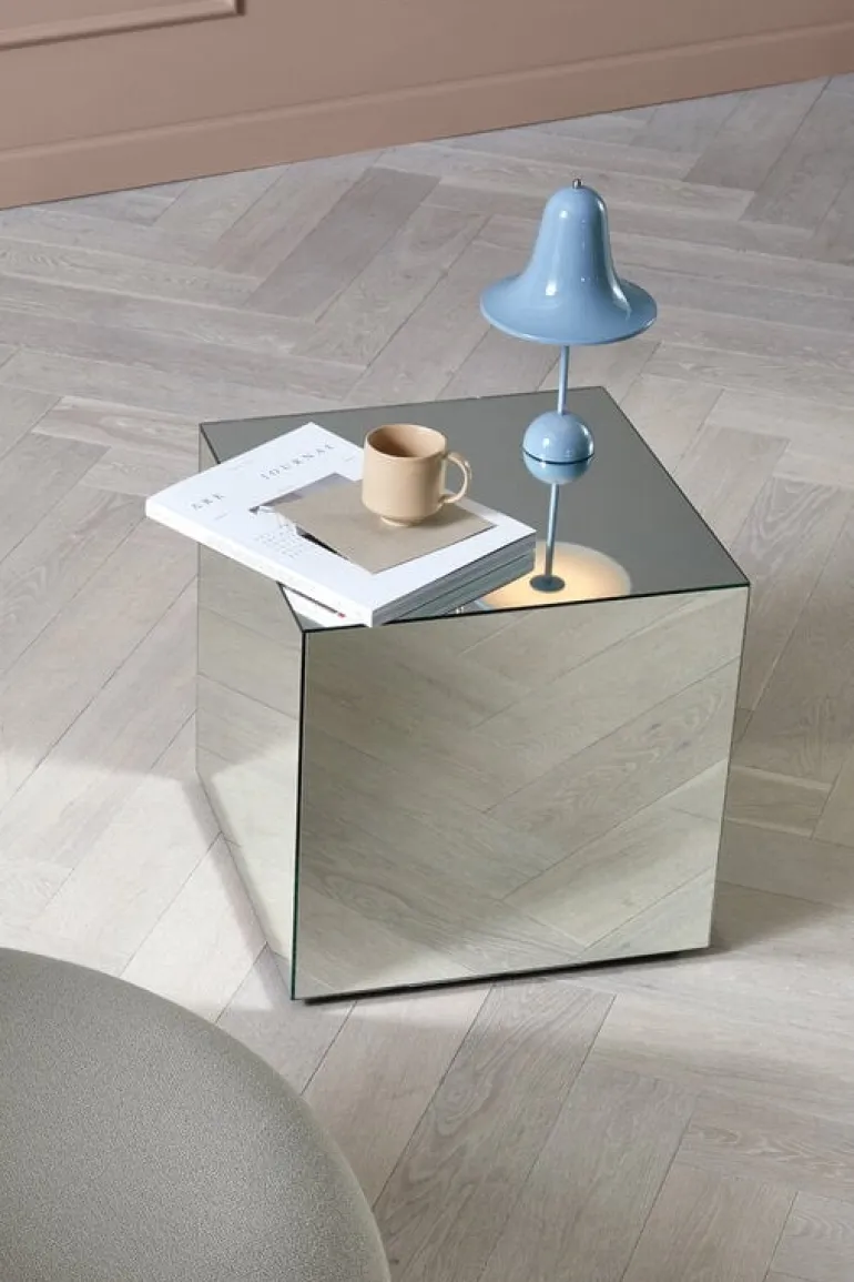 Verpan Pantop Portable table lamp 18 cm, dusty blue