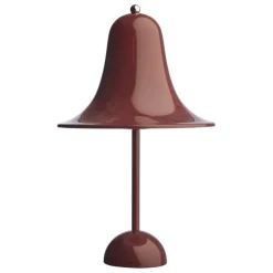 Verpan Pantop table lamp 23 cm, burgundy