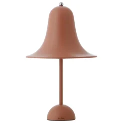 Verpan Pantop table lamp 23 cm, matt terracotta