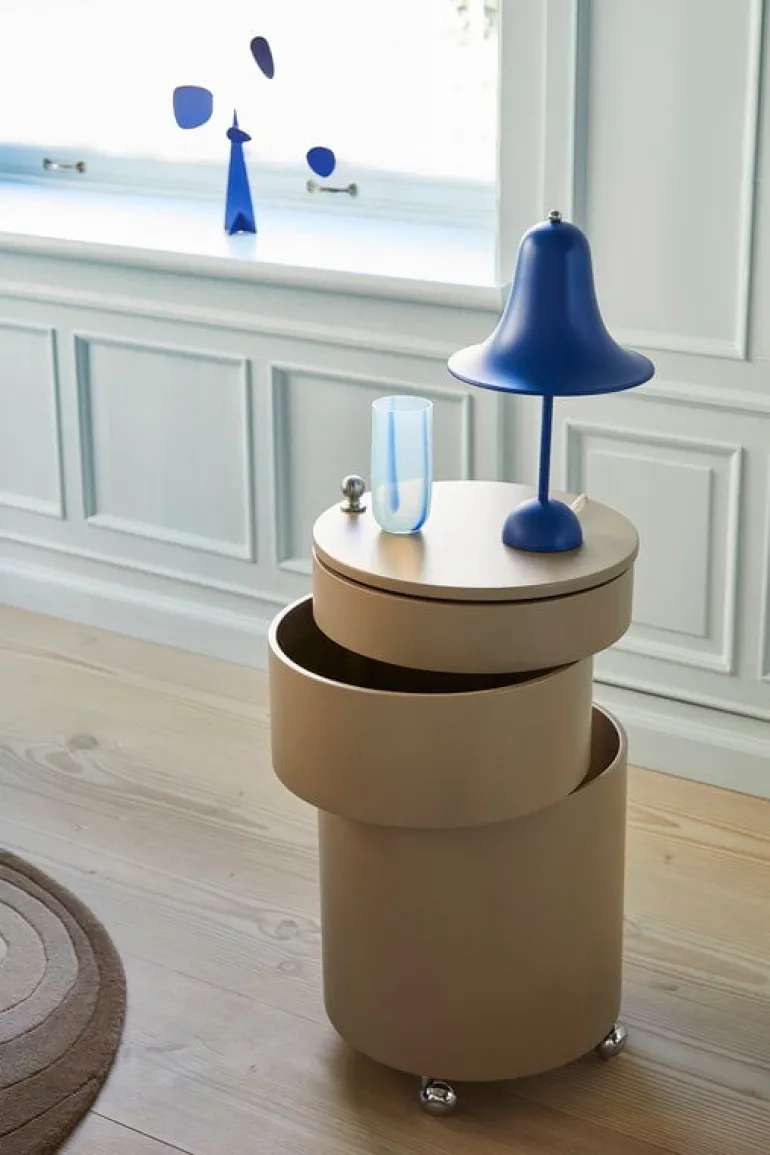 Verpan Pantop table lamp 23 cm, matt classic blue