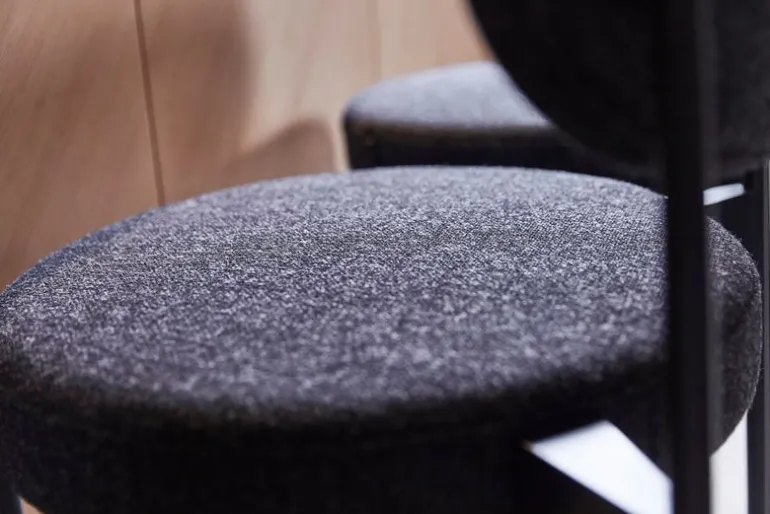 Verpan Series 430 bar chair, dark grey