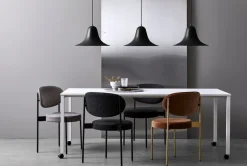 Verpan Series 430 chair, dark grey