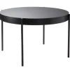 Verpan Series 430 dining table 120 cm, black laminate