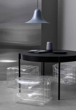 Verpan Series 430 dining table 120 cm, black laminate