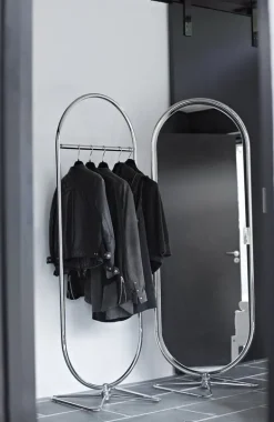 Verpan System 1-2-3 mirror, chrome