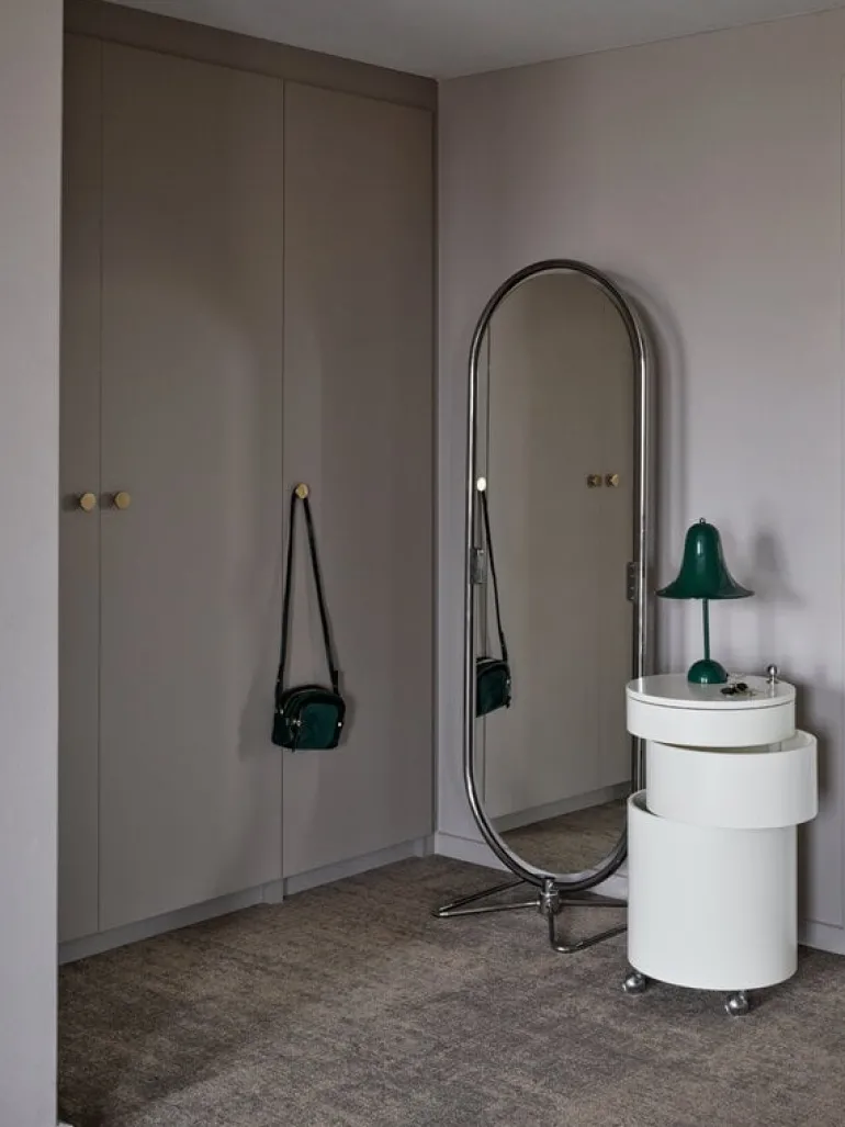 Verpan System 1-2-3 mirror, chrome