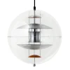 Verpan VP Globe pendant, 40 cm, brushed aluminium