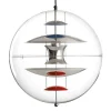 Verpan VP Globe pendant, 50 cm, polished aluminium