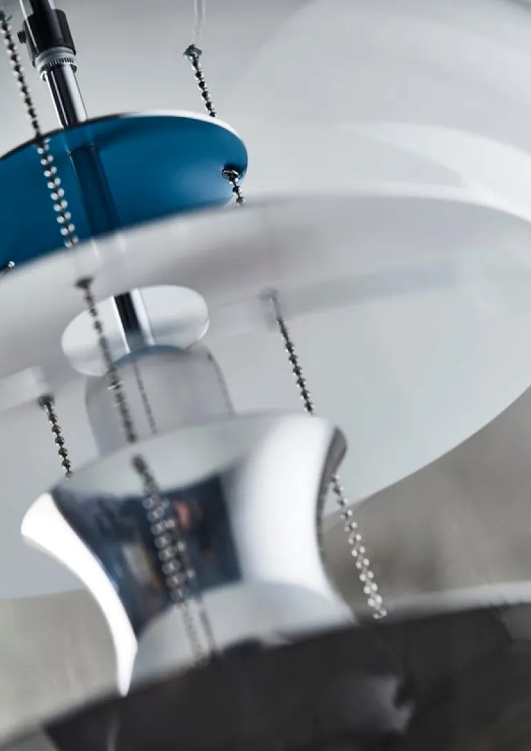 Verpan VP Globe pendant, 50 cm, polished aluminium