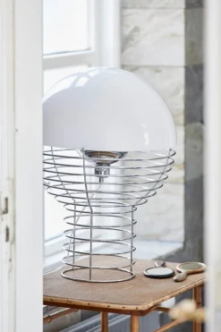 Verpan Wire table lamp, white