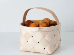 Verso Design Lastu mushroom basket, round, S