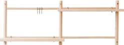 Verso Design Tikas wall rack, birch