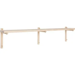 Verso Design Tikas wall shelf 19 x 120 cm, birch