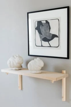 Verso Design Tikas wall shelf 19 x 60 cm, birch