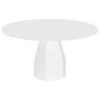 Viccarbe Burin table, 150 cm, white - lacquered white