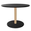 Viccarbe Common low table, 60 cm, matt beech - black