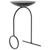 Viccarbe Giro sculpture table, black