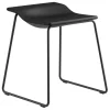 Viccarbe Last Minute stool, low, black