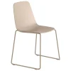 Viccarbe Maarten chair, sled base, taupe