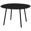 Viccarbe Maarten table, 120 cm, oval, ash black