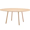 Viccarbe Maarten table, 160 cm, oval, matt oak