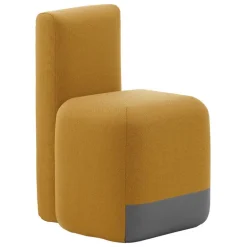 Viccarbe Season chair, Steelcut Trio 466 - grey